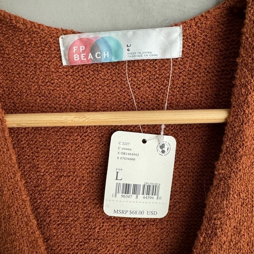 FREE PEOPLE FP Beach Poppy Sweater Mini Dress - Picture 9 of 10